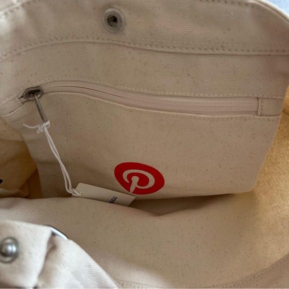 BAGGU Canvas Cotton Duck Bag Tote Style Pinterest Edition Medium Size - Picture 7 of 8